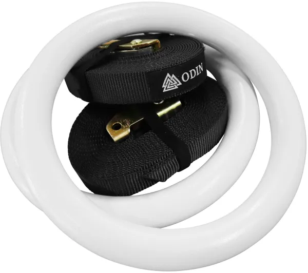Odin Crossfit ABS Gymnastikringar Plast - Vit